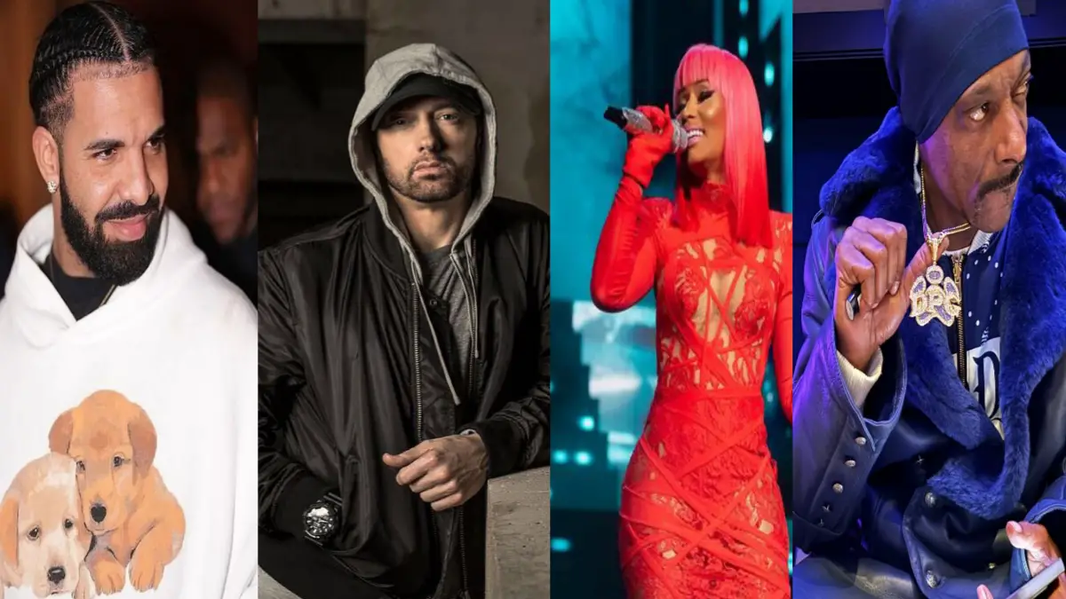 Top 10 World's Most Famous Rappers by 2024